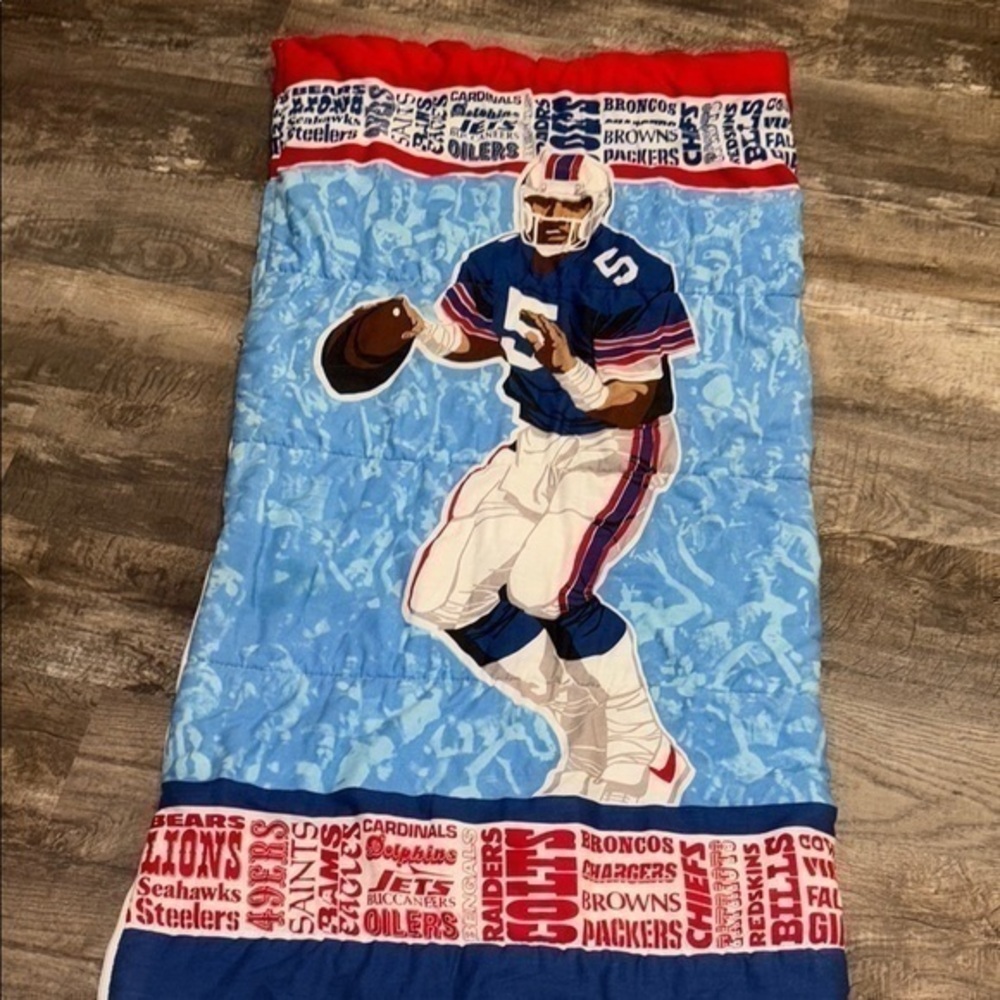 Vintage NFL boys sleeping bag